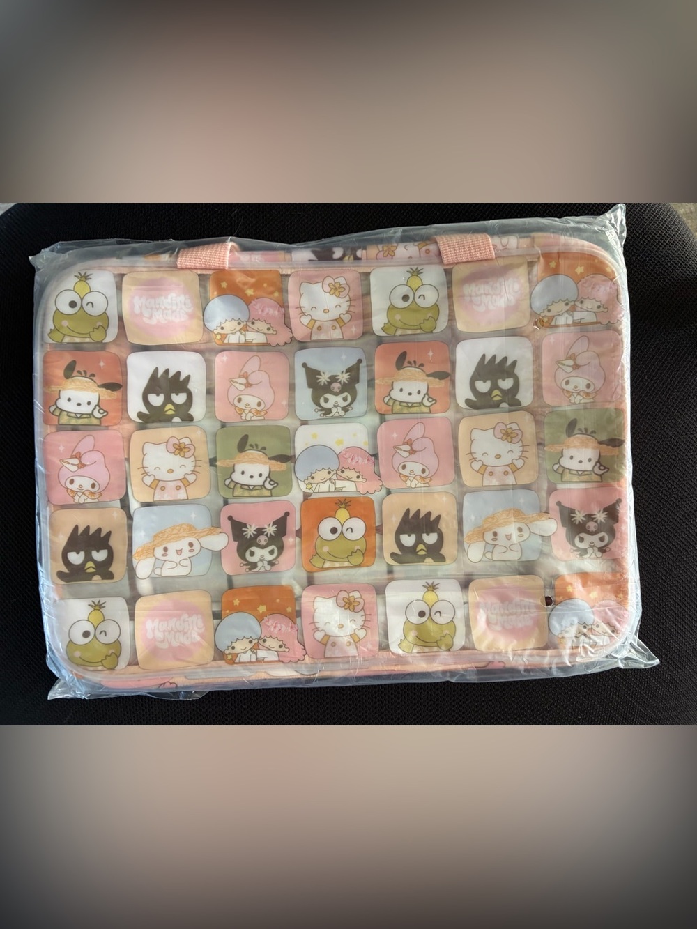 Mandini Made x Hekili Designs clear bag